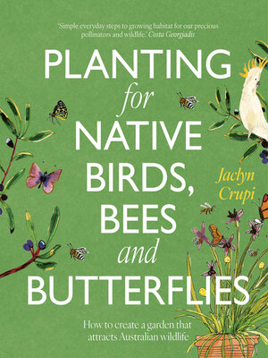 cover image of Planting for Native Birds, Bees and Butterflies